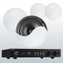 Sistema audio altoparlanti da soffitto e amplificatore streaming WiFi a 2 zone