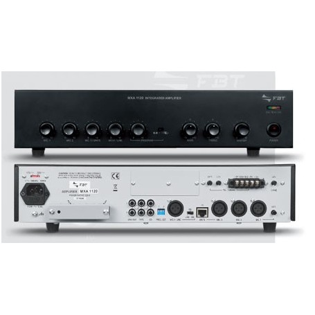 Mxa 1060 FBT Amplificatore integrato mixer PA 60W per diffusione sonora