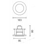 Impianto di Filodiffusione con 6 MINI DIFFUSORI da incasso e AMPLIFICATORE MULTIZONA con sorgenti integrate