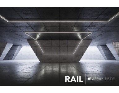 K-array annuncia RAIL Binario LED con audio invisibile integrato